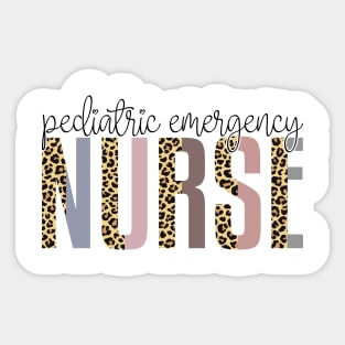 pediatric emergency nurse PEN Sticker